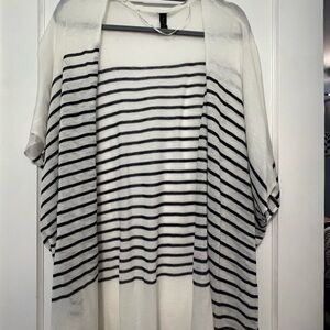 Lane Bryant Cream Knit Top